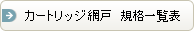 フリーサイズ網戸　規格一覧表